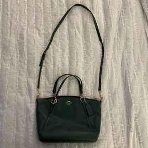 Coach Small Kelsey Satchel in Dark Turquoise